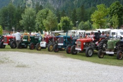 Traktorenparade am Achensee